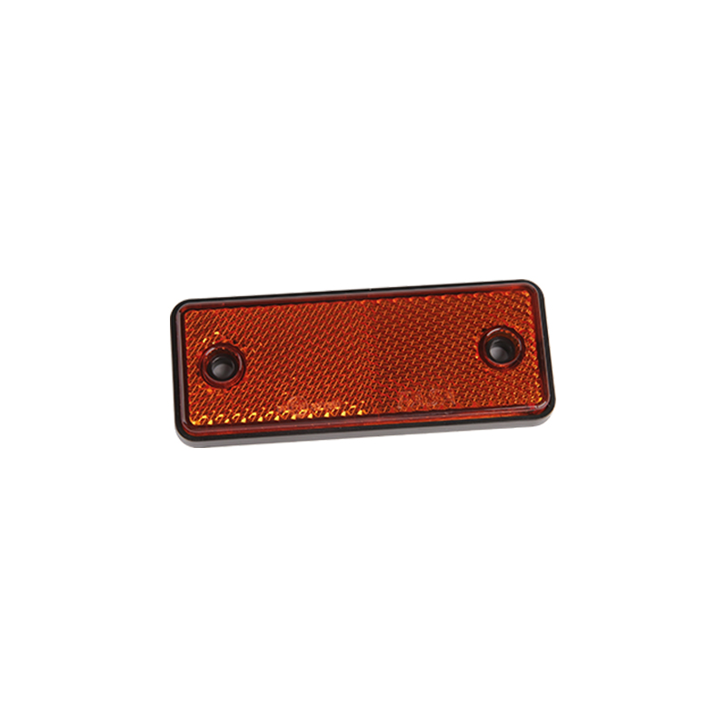 Réflecteur rectangulaire ambre avec marque E JH202-B