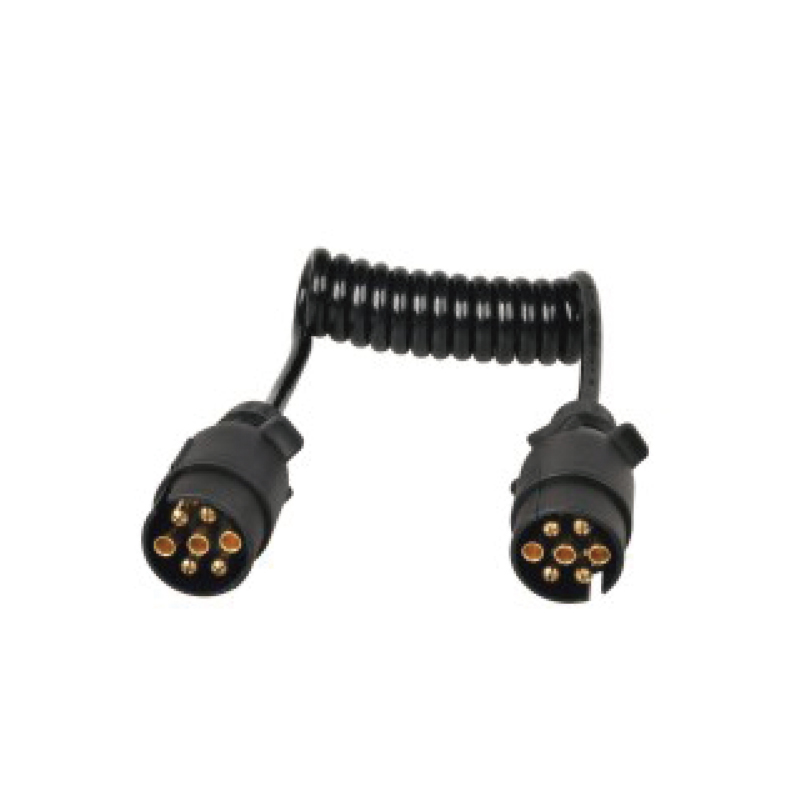 Bobine spirale PU 7 pôles, 2 fiches JH014, longueur de câble 1 m, 2 m, 3 m..... JH021