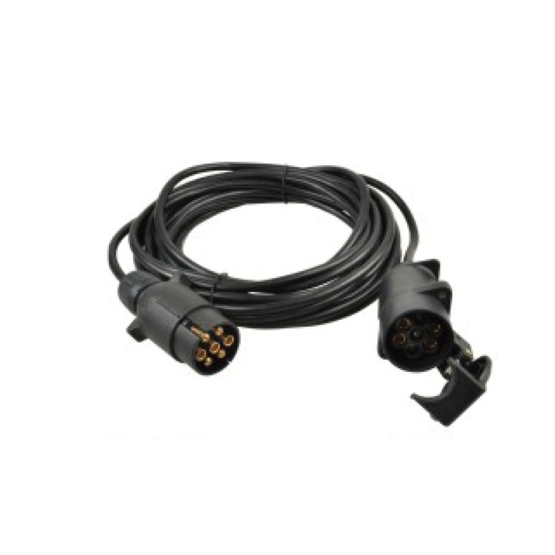 Bobine droite en PVC à 7 pôles, fiches, JH006-A et JH014, longueur de câble 1 m, 2 m, 3 m..... JH022