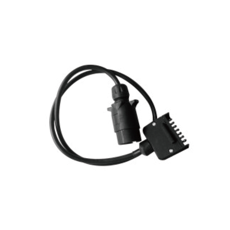 Bobine droite en PVC à 7 pôles, 2 fiches, JH029, JH014, longueur de câble 1 m, 2 m, 3 m..... JH033-C