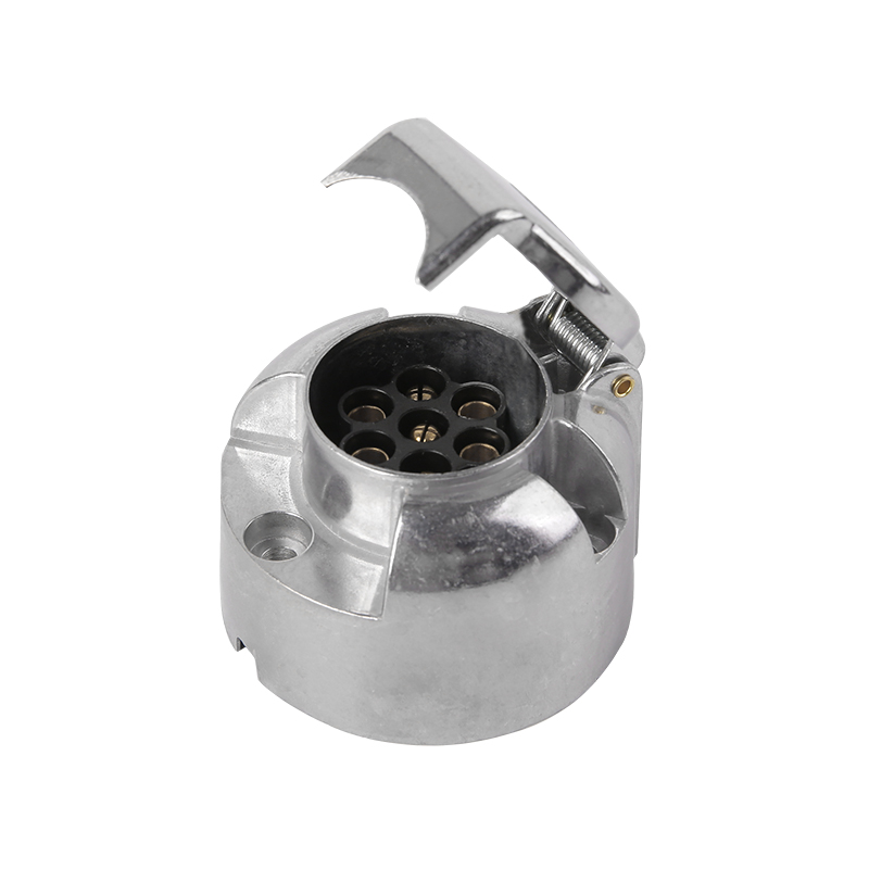Grande douille ronde en aluminium à 7 broches JH009-A