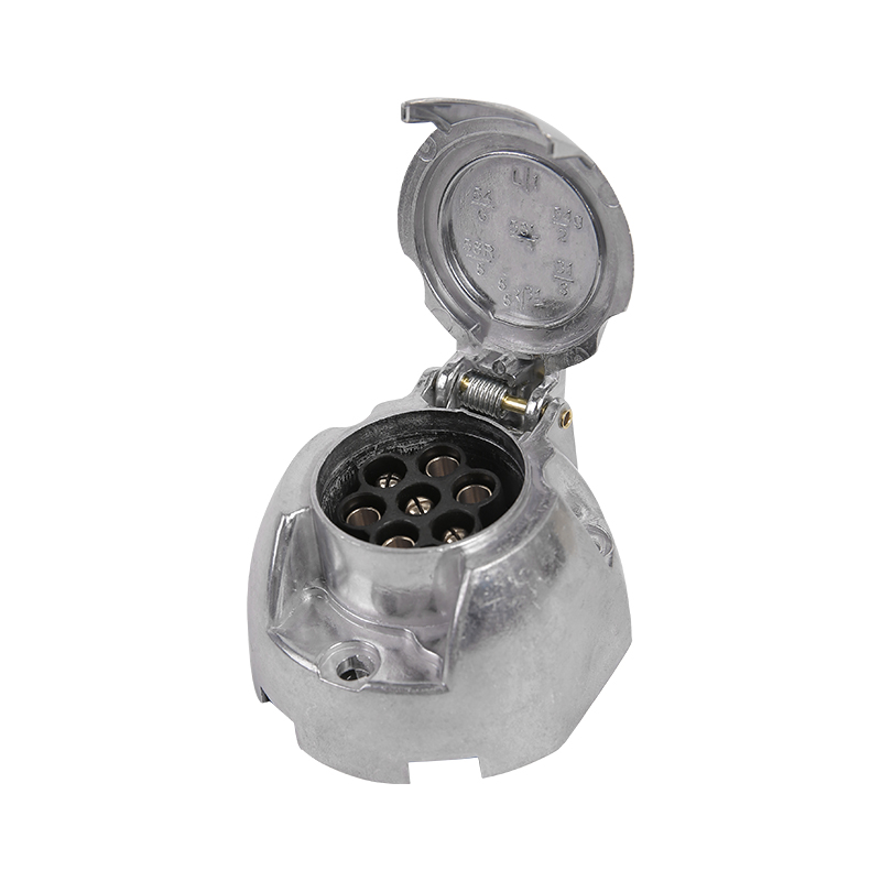 Grande prise carrée en aluminium à 7 broches avec antibrouillard JH009-D